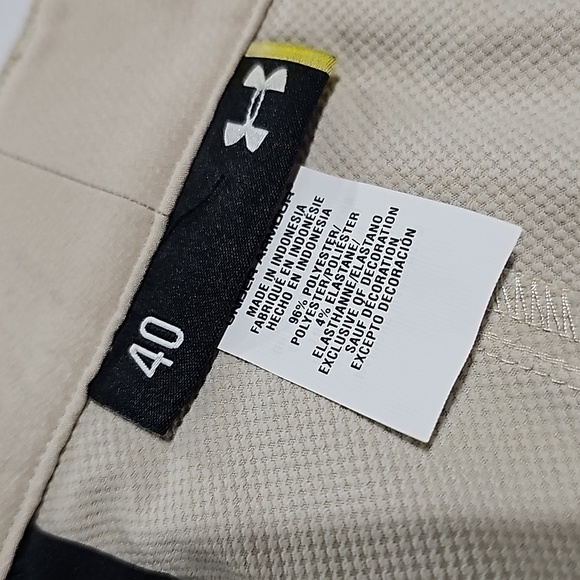 Under Armour Golf Pants Size‎ 40 NWT Unhemmed - Picture 3 of 6